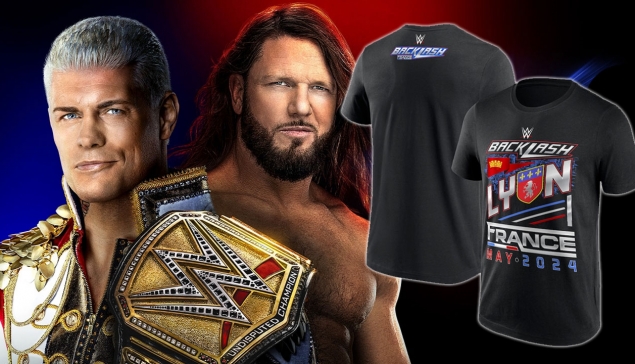 Le WWE Shop lance sa collection Backlash France