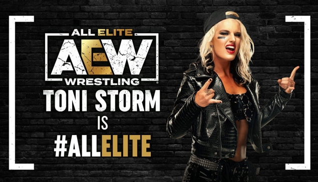Toni Storm est All Elite Wrestling