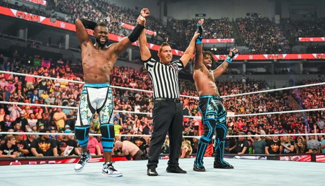 Le New Day fait son retour à WWE RAW