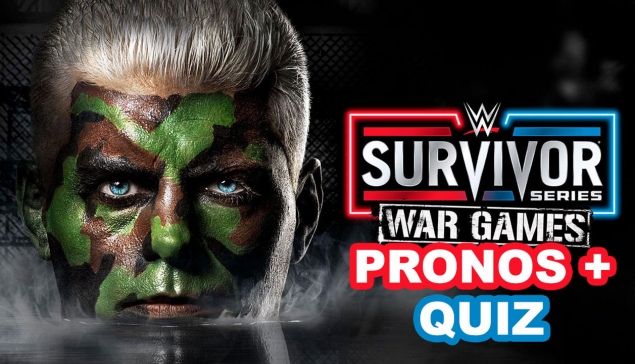 Quiz + Pronos WWE Survivor Series WarGames 2023