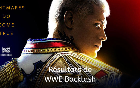 Résultats WWE Backlash France