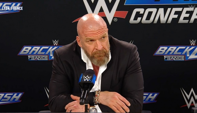 Triple H s'attend à ce que la WWE retourne en France après Backlash