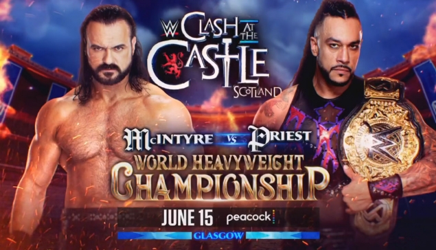Le premier match pour WWE Clash At The Casle 2024 est officiel