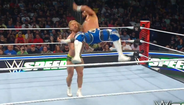Ricochet a fait sa première défense du titre WWE Speed